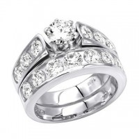 Blue Nile Monique Lhuillier Cathedral Solitaire Weddingbee Photo Gallery Detailed Engagement Ring Detailed Wedding Band Solitaire Engagement Ring